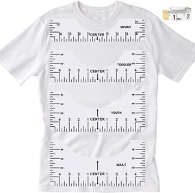 img 4 attached to WeinaBingo Alignment Sublimation Clothing Measurement