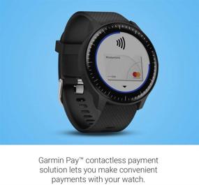 img 2 attached to Renewed Garmin vívoactive 3 Music GPS Smartwatch with Music Storage - Black, Supports Spotify