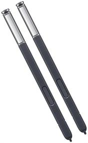 img 1 attached to 🖊️ AWINNER Стилус S Pen для Note 4 - Совместим с Samsung Galaxy Note 4 [серия N910] - Гарантия 24 месяца (черный - 2 шт.)