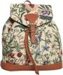 signare tapestry sunflower butterfly dragonfly backpacks for casual daypacks logo