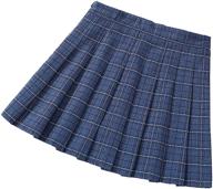 👗 girls' clothing: pleated skirts with uniform waisted scooter design logo