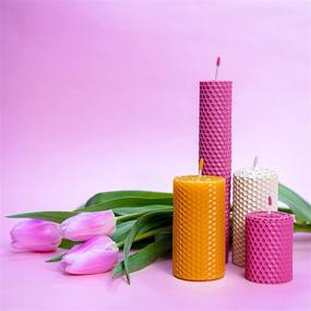 img 3 attached to 🐝 Crafting Beautiful Beeswax Candles: All-Inclusive Candle Making Kit