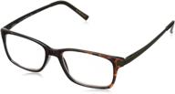 👓 foster grant men's sullivan square reading glasses: stylish eyewear for clear vision logo