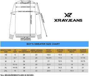 img 2 attached to 👕 Middleweight XRAY Boys' Crewneck Sweater - Boys' Clothing and Sweaters