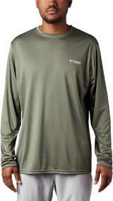 img 4 attached to 🎣 Columbia Men's Terminal Tackle PFG Triangle Long Sleeve Shirt: Ultimate Fishing Performance