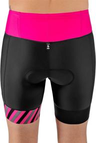 img 1 attached to 🏊 Ultimate Comfort Women's SLS3 Triathlon Shorts: 6-Inch, Slim Fit Athletic Women's Shorts for Triathlon