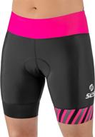 🏊 ultimate comfort women's sls3 triathlon shorts: 6-inch, slim fit athletic women's shorts for triathlon logo