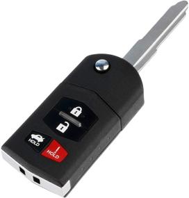 img 2 attached to Брелок подходит для Mazda MX-5 Miata/Mazda 3/Mazda 6 Flip Keyless Entry Remote (BGBX1T478SKE125-01)