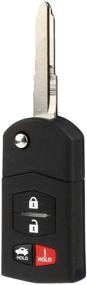 img 3 attached to Брелок подходит для Mazda MX-5 Miata/Mazda 3/Mazda 6 Flip Keyless Entry Remote (BGBX1T478SKE125-01)