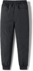 img 1 attached to Buytop Softshell Waterproof Windproof Men Down Pants05 Black03 L Outdoor Recreation