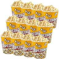 reusable plastic popcorn containers by tebery logo