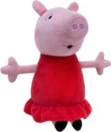 delightful whistling fun with peppa pig plush toy! logo