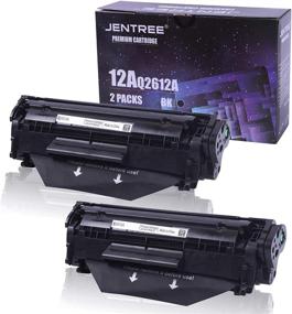 img 4 attached to 🖨️ JENTREE Compatible Toner Cartridge for HP 12A Q2612A, for Use with HP 1010 1012 1015 3015 3020 3030 1319 3050 3052 3055 M1005 LBP-2900 LBP-3000 Printer (Black, Pack of 2)