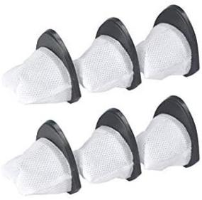 img 1 attached to 🔍 DVC Products Dust Cup Filter Pack Replacement - Filter # XSB726N - Compatible with SV780, SV75, SV75Z, SV66, and Other Shark Hand Vacs - Pack of 6