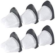 🔍 dvc products dust cup filter pack replacement - filter # xsb726n - compatible with sv780, sv75, sv75z, sv66, and other shark hand vacs - pack of 6 логотип