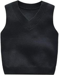 img 4 attached to Boys' Breathable Waistcoat - Happy Cherry Comfortable Clothing