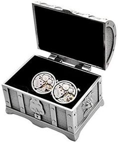 img 1 attached to REINDEAR Movement Mechanical Cufflinks Cufflinks