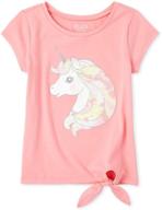 👚 прекрасные косые графические футболки для девочек от the children's place: модная и стильная одежда для девочек логотип