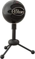 🎙️ синий микрофон blue snowball usb gloss black - идеальный для пк и mac, подкастов, игр, стриминга и записи логотип