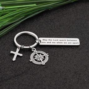 img 1 attached to CYTING Christian Keychain Genesis Religious