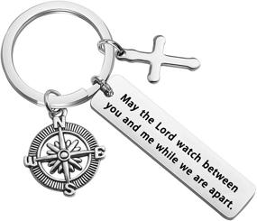 img 4 attached to CYTING Christian Keychain Genesis Religious