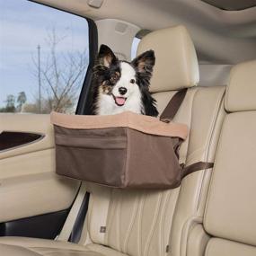 img 3 attached to 🚗 Solvit Tagalong Standard Pet Car Booster Seat by PetSafe: Ultimate Comfort and Safety for Dogs on the Go