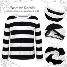 img 3 attached to 👺 URATOT Canvas Striped Robber Costume