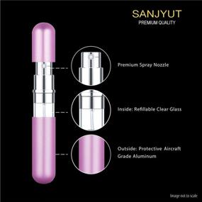 img 3 attached to 👍 Approved SANJYUT Portable Atomizer with Refillable Feature