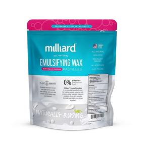 img 3 attached to 🌱 Premium Milliard Non-GMO Emulsifying Wax Pastilles NF – 32 OZ. Resealable Bag | Freshness Storage Solution