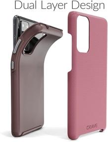 img 1 attached to 📱 Crave Dual Guard Case for Samsung Galaxy S20 FE - Shockproof Dual Layer Protection, Compatible with S20 FE 5G - Berry