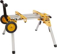 🛠️ dewalt dw7440rs mobile/rolling table saw stand: easy maneuverability and stability logo