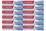 🦷 colgate maximum strength clean mint travel toothpaste - sensitive formula, 1 oz (28.3g), pack of 12 logo