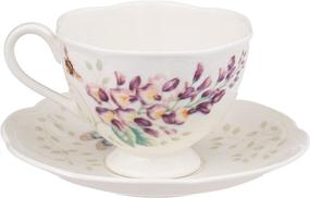 img 3 attached to 🦋 Lenox Butterfly Meadow Blue Saucer: Elegant and Delicate Tableware for a Charming Touch