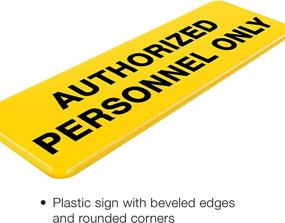 img 2 attached to Authorized Personnel Only Sign Informative Occupational Health & Safety Products