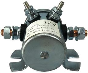 img 3 attached to 12VDC Heavy-Duty Winch Marine Golf Cart Solenoid Relay - 150A Continuous Duty, 4-Terminal