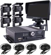 🚗 joinlgo 4 channel 720p ahd hd mobile vehicle car dvr mdvr video recorder kit with 256gb sd & 4 waterproof car cameras + 7" hd car monitor logo