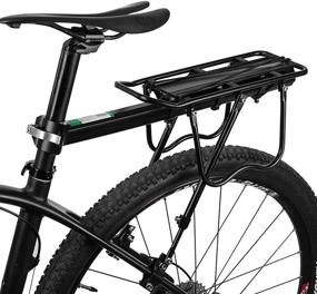 img 1 attached to 🚴 ROCKBROS Quick Release Rear Bike Cargo Rack - High Capacity Bike Luggage Rack for Mountain Bikes - Supports up to 165lbs