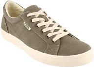 👟 stylish comfort: taos footwear starsky distressed sneaker men's shoes logo