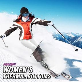 img 3 attached to 🔥 Warm up in Style: Rocky Women's Thermal Bottoms for Outdoor Skiing & Extreme Cold Nights