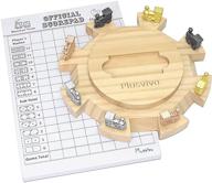 plusvivo dominoes accessory set including centerpiece logo