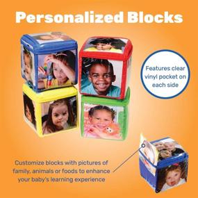 img 3 attached to Enhance Learning and Fun 🧩 with Constructive Playthings Stacking Blocks Pockets