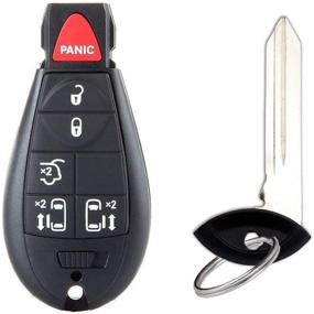 img 1 attached to 🔑 Replacement Keyless Entry Remote for Dodge Grand Caravan & Chrysler Town and Country (2008-2015)