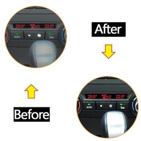img 1 attached to Moonlinks AC Climate Control Panel E90 Fan Speed Button Cap For BMW 1 Series E81/E82/E87/E88，BMW 3 Series E90/E91/E92/E93，X1 E84（1 Piece）