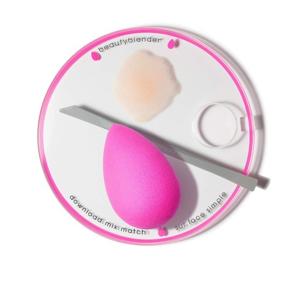 img 2 attached to 💄 Portable Clear Palette for Mixing Foundations and Creams - beautyblender sur.face simple, with Mixing Makeup Wand