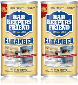 img 4 attached to 🧽 Bar Keepers Friend Powdered Cleanser (12-Ounces, 2-Pack) – Highly Effective Cleaning Solution for multiple surfaces