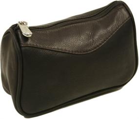img 2 attached to Piel Leather Carry All Pouch Chocolate Travel Accessories
