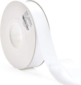 img 3 attached to 🎀 YAMA Double Face Satin Ribbon Roll - 7/8" 25 yards - Perfect for Elegant Gift Wrapping - White