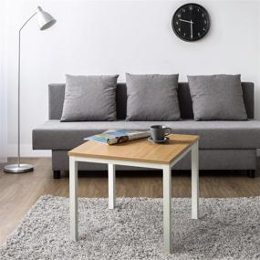 img 4 attached to 🌟 Zinus Dane Modern Studio Collection Soho White End Table