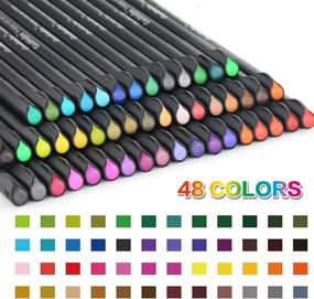 img 3 attached to 🖍️ 48-Color Journal Planner Colorful Fineliner Pens - GUOBINFEN, 0.4mm Fine Point Set for Kids, Adults - Sketching, Writing, Coloring, Note-Taking, Calendars, Art Projects, Supplies, Scrapbooking