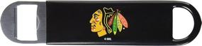 img 2 attached to 🏒 NHL Chicago Blackhawks Vinyl Covered Long Neck Bottle Opener: Ultimate Accessory for Hockey Fans